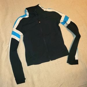 VINTAGE Lululemon Mock Neck Full Zip Track Jacket